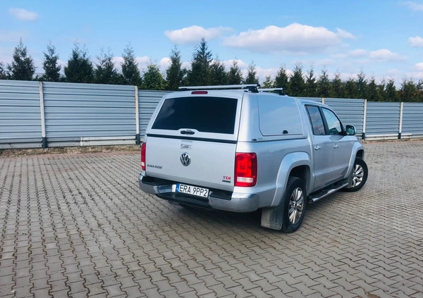 Volkswagen Amarok cena 72500 przebieg: 153172, rok produkcji 2013 z Radomsko małe 46